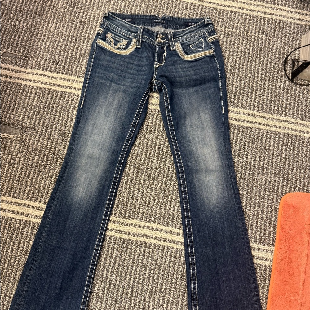 Vigoss Dark Blue Flare Jeans